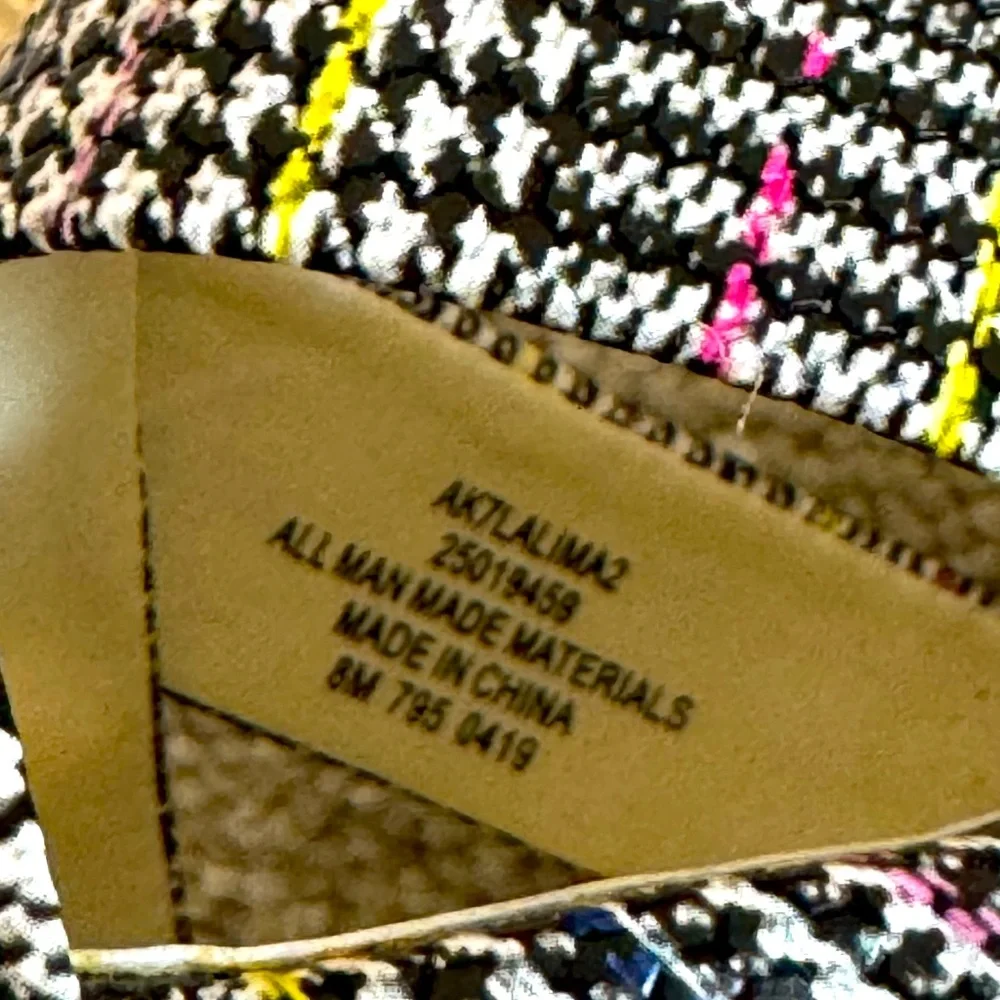 Anne Klein Multicolor Platform Sandals - Picture 4 of 4